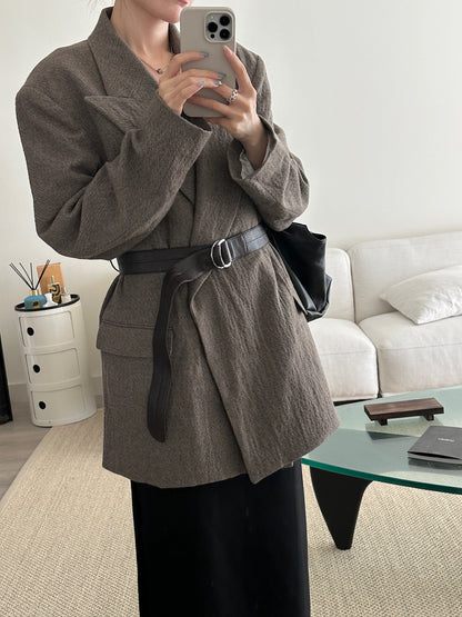 Strava Wrap Blazer