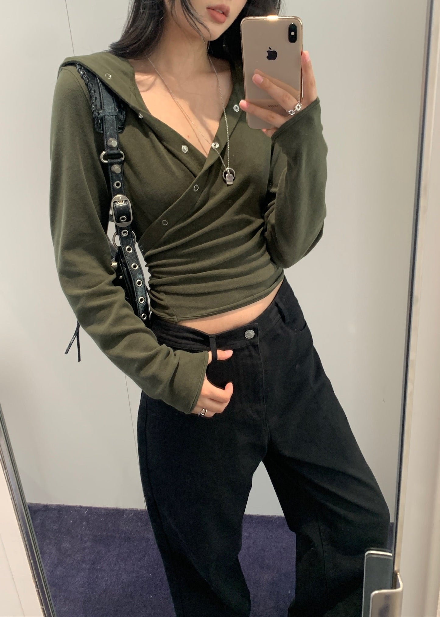 Metal Wrap Hoodie