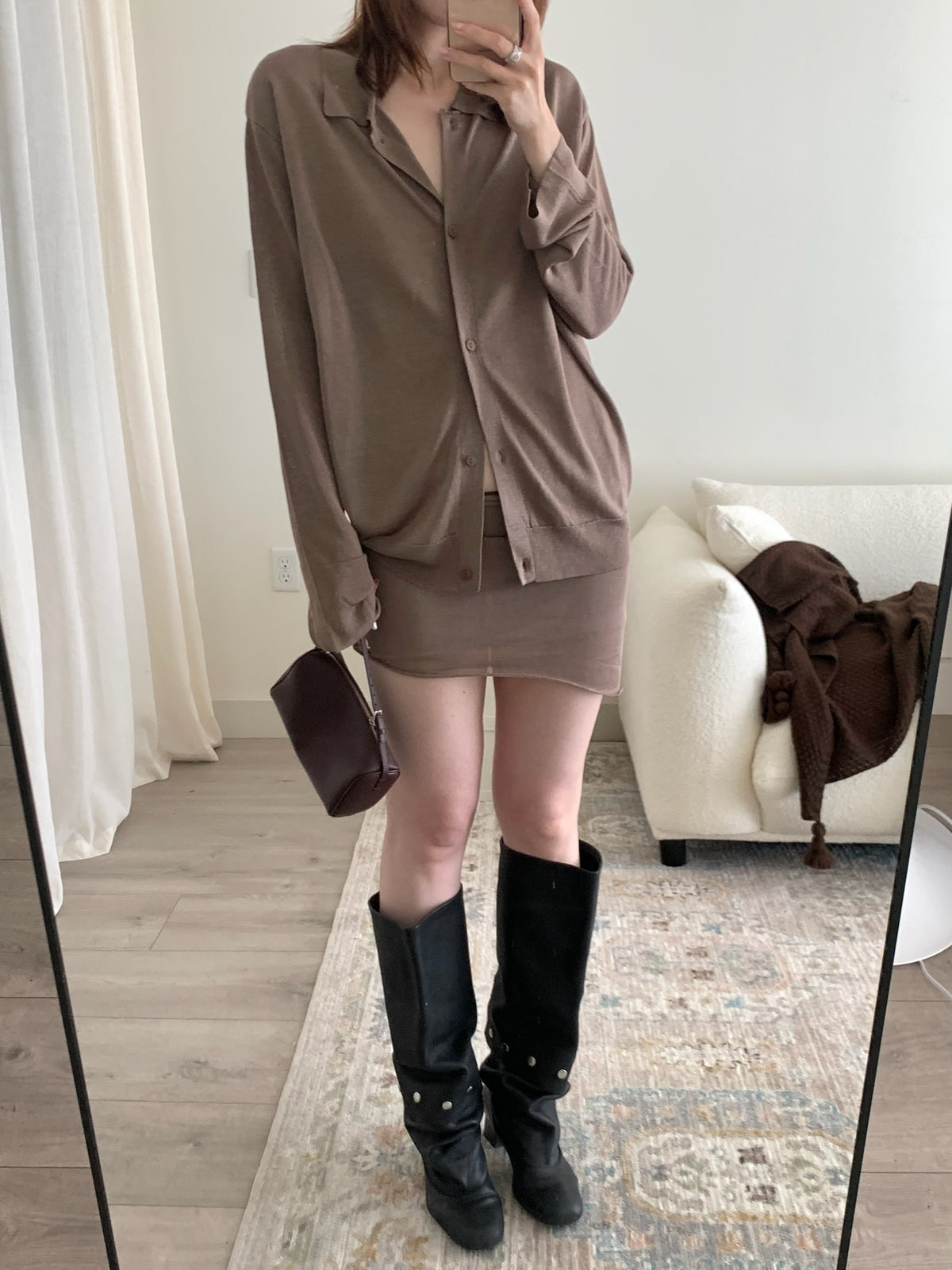 Solin Shirt Mini Dress