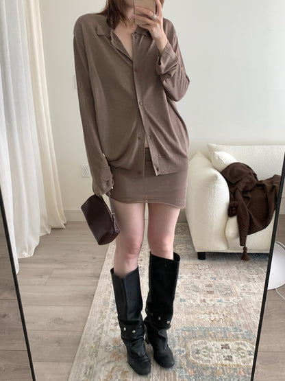 Solin Shirt Mini Dress