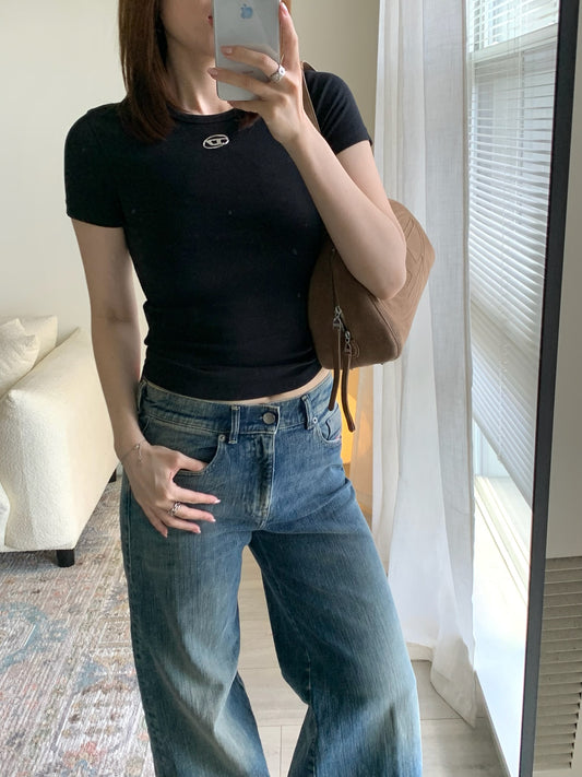 Slim Ribbed T-shirt