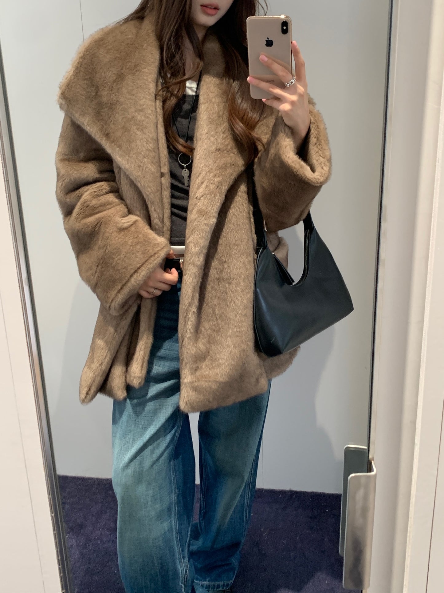 Soft Faux Fur Jacket