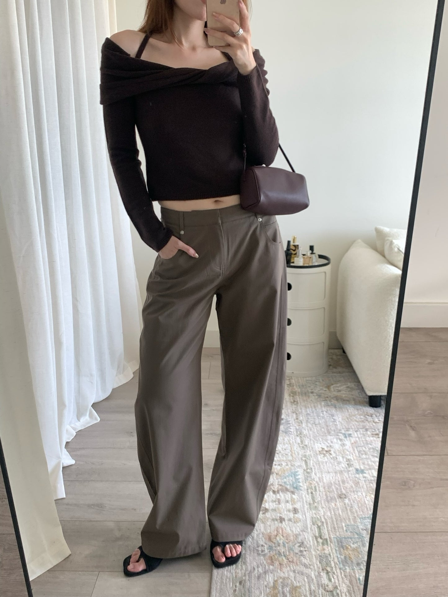 Cambria Off Shoulder Knit Top
