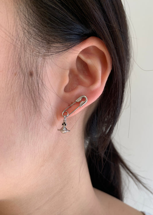 Safety Pin Earrings
