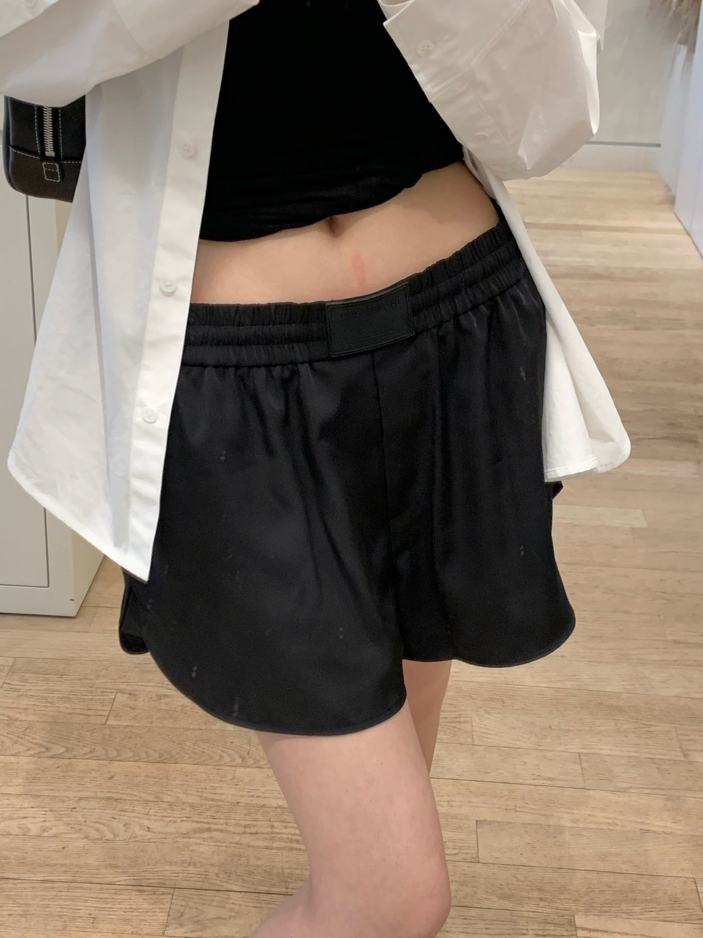 Creased Boxer Shorts