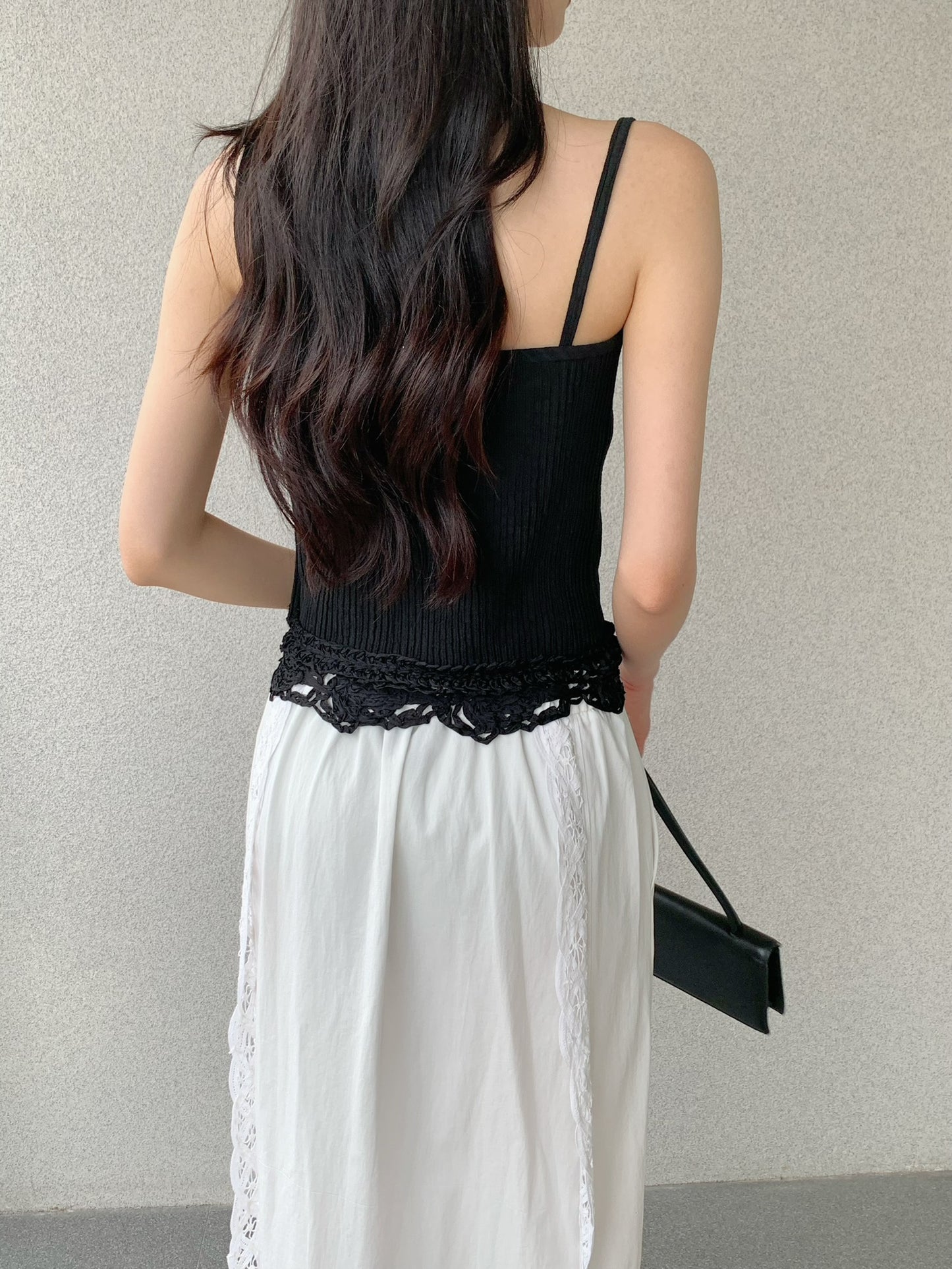 YESICA Embroidery Lace Top