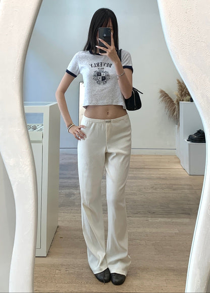 Signature Logo Ribbed House Pants