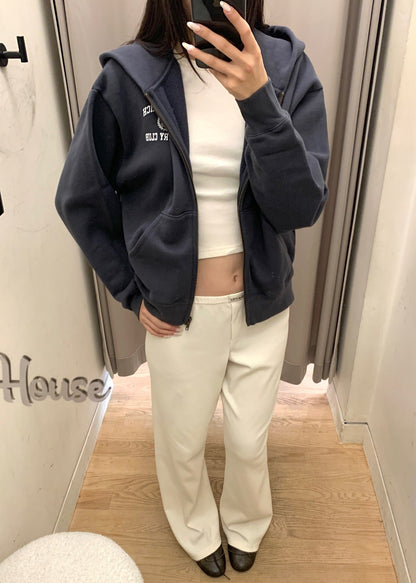 Varsity Crest Zip Hoodie