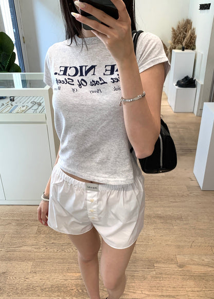 Signature Logo Ring Short