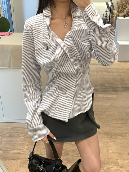 Striped Drunken Shirt
