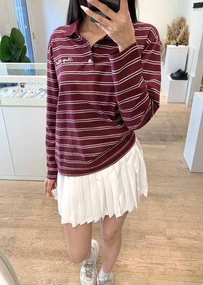 Logo Stripe Polo