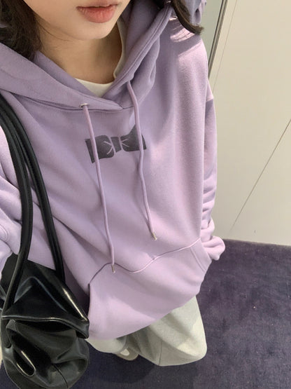 Monroe Bow Stamped Hoodie