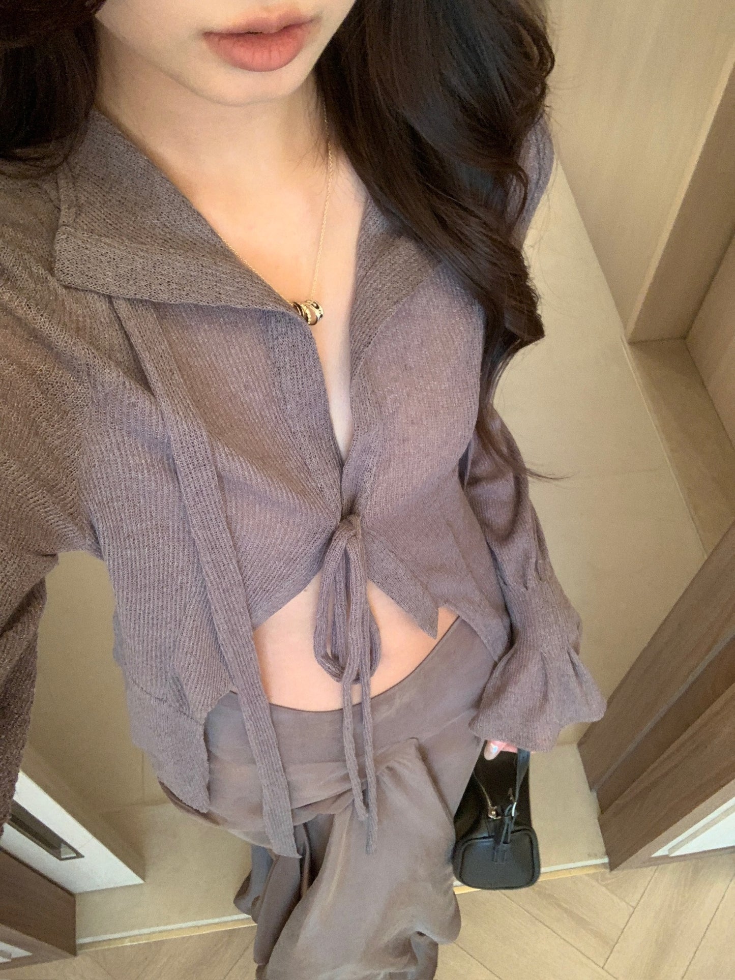 Open-Knit Cardigan