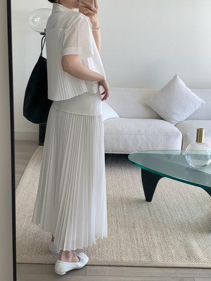 Bernie Pleated Shirt