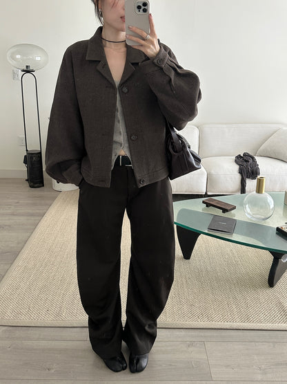 Wool Crop Jacket