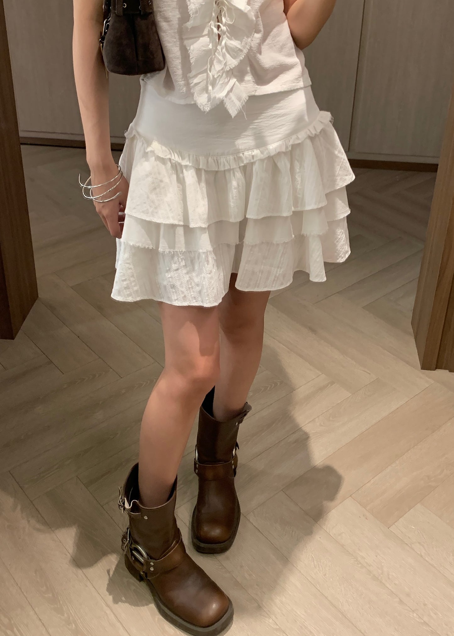 Oleaje Mini Skirt