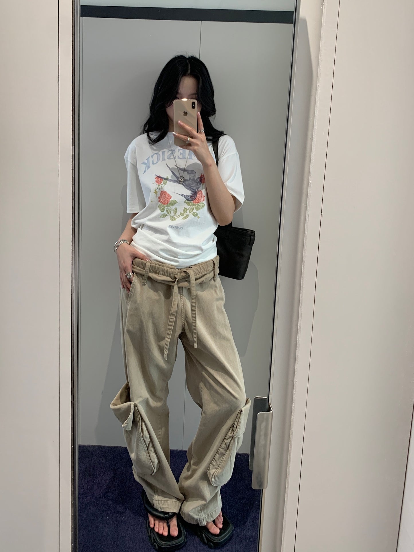 Rose & Swallow Tee
