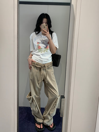 Rose & Swallow Tee