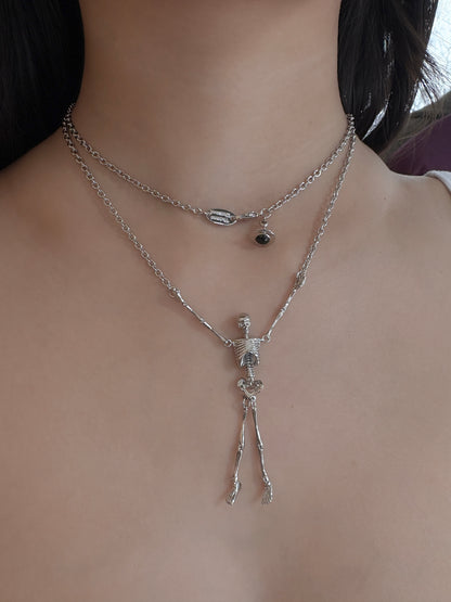 Skeleton Long Necklace