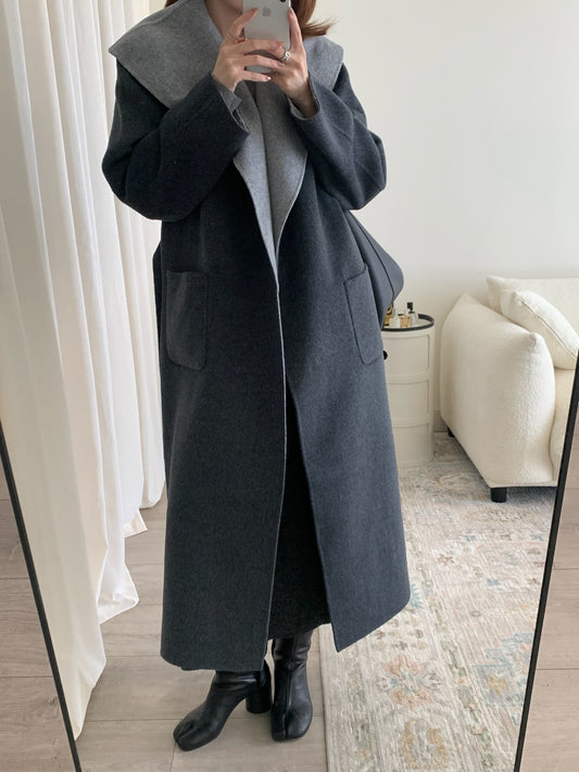 Allura Reversible Belted Coat