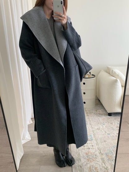 Allura Reversible Belted Coat