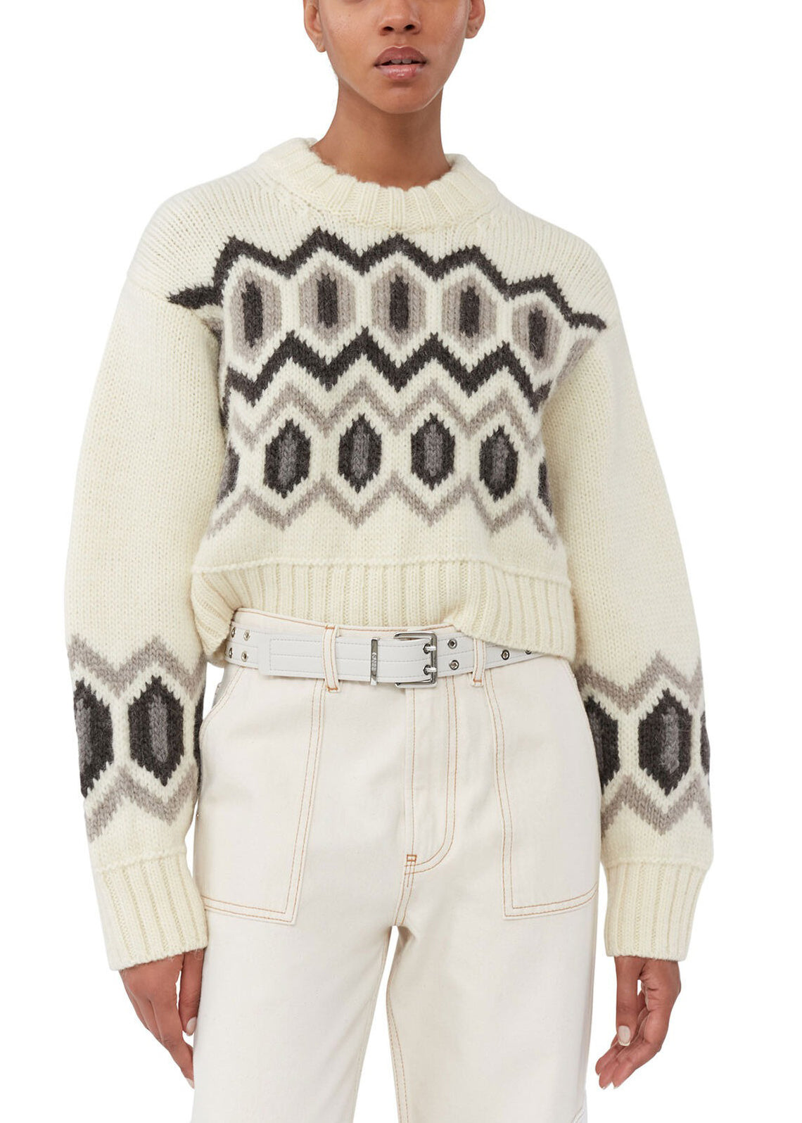 ★Ganni★ GANNI A5120 252 Light Structured Rib Thin Wool Muf Structured Rib Beanie – ABIGAIL Lifestyle Boutique