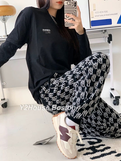 Logo Knit JQD Trouser