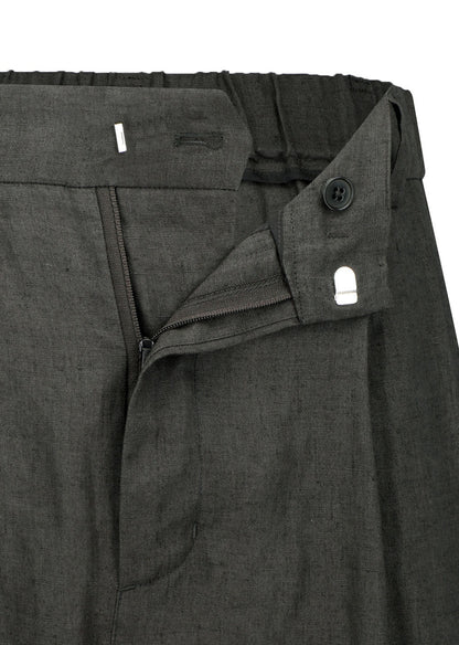 Linen Two Tuck Wide Pants