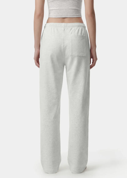 Logo Embroidered Wide Sweatpants