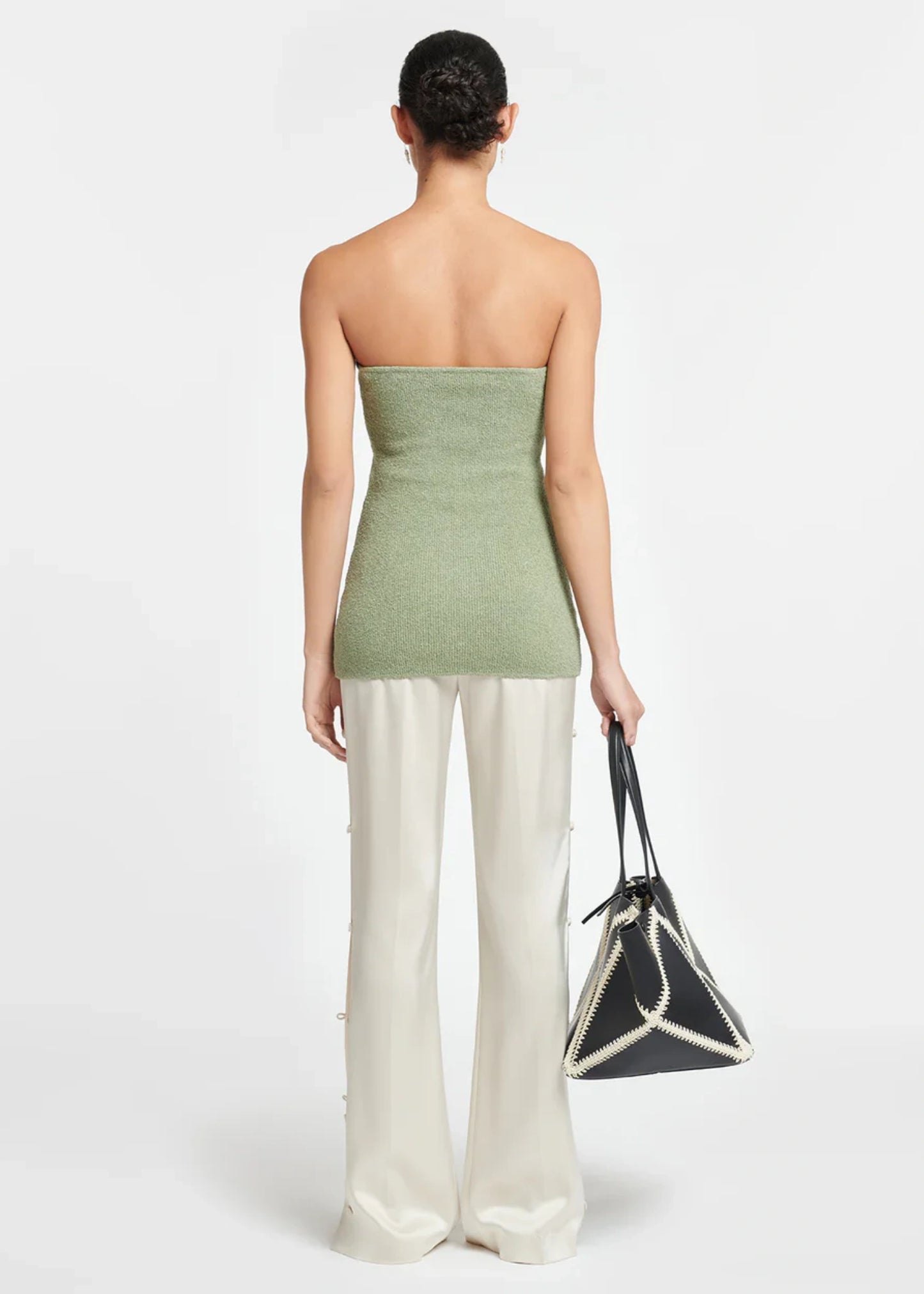 Zessa Terry-knit Bandeau Top