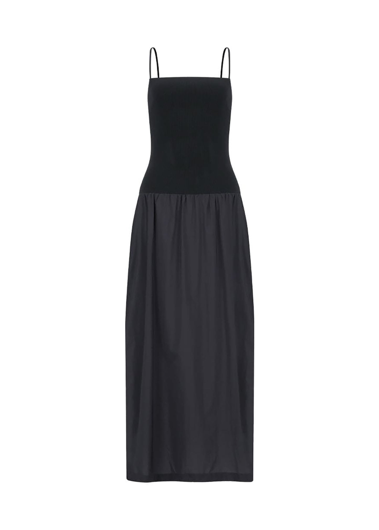 Nylon Knit Maxi Dress