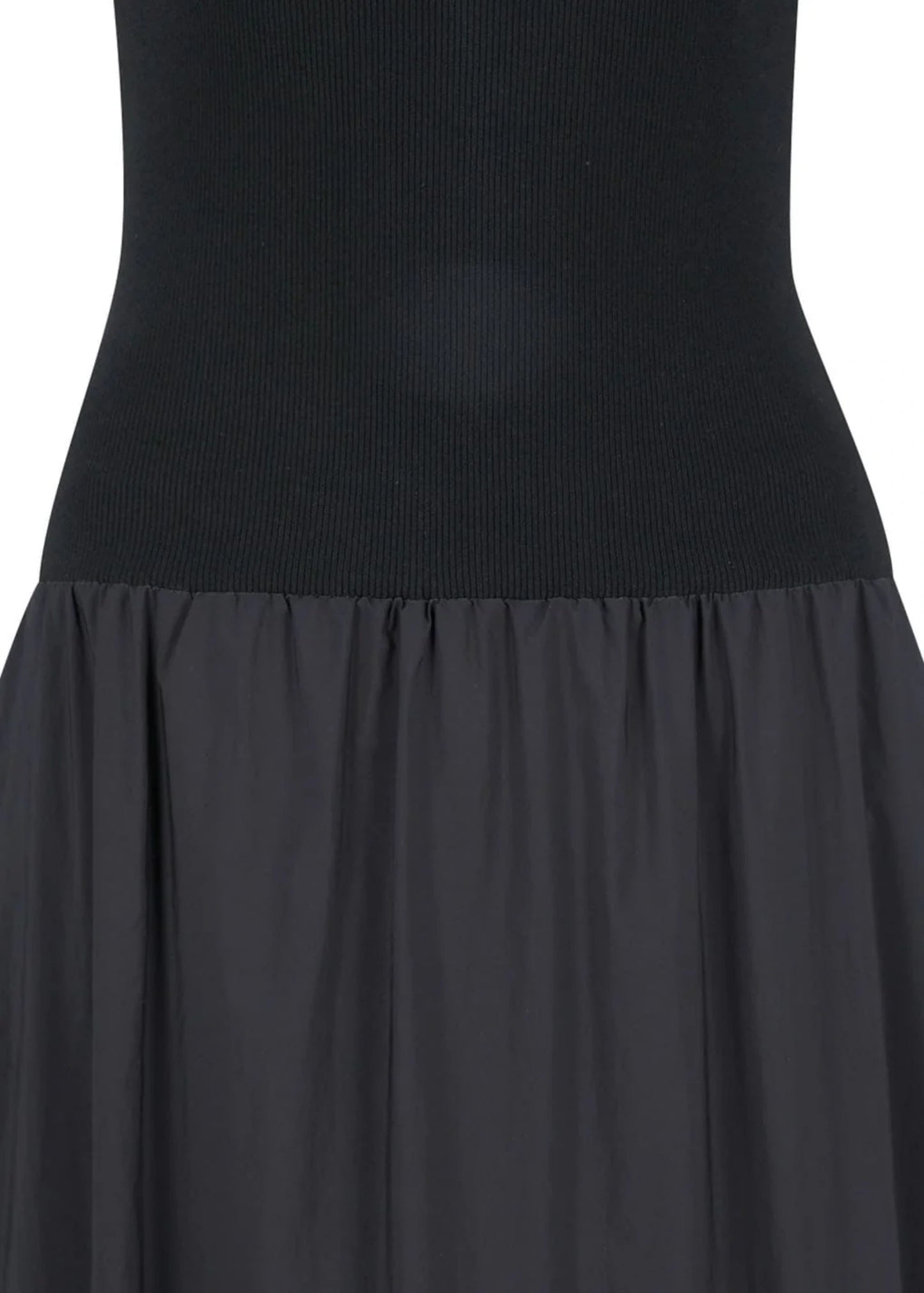 Nylon Knit Maxi Dress