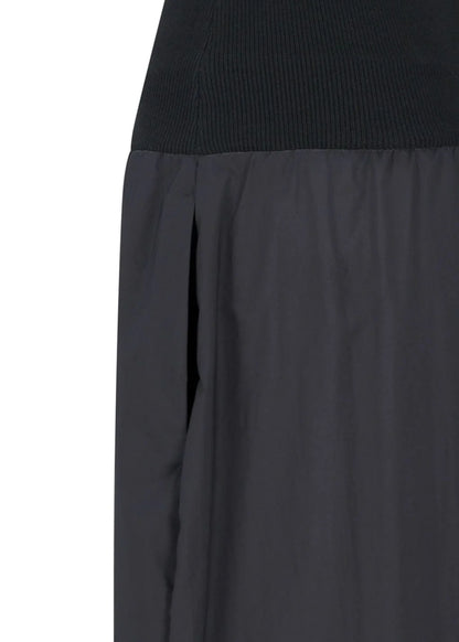 Nylon Knit Maxi Dress