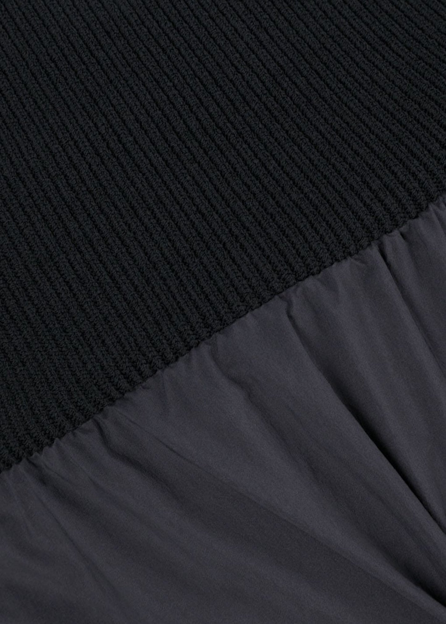 Nylon Knit Maxi Dress