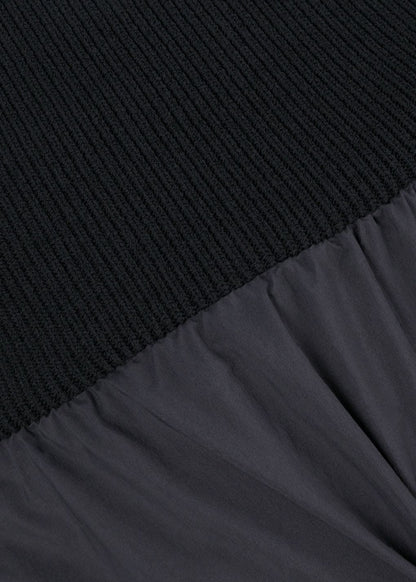 Nylon Knit Maxi Dress