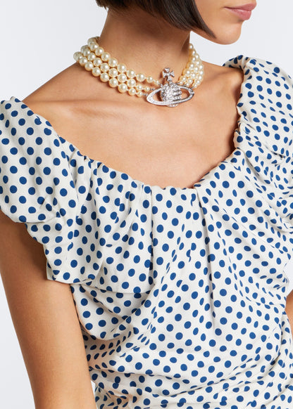 Ginnie Polka-dot Minidress