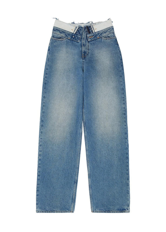 Straight-leg Jeans