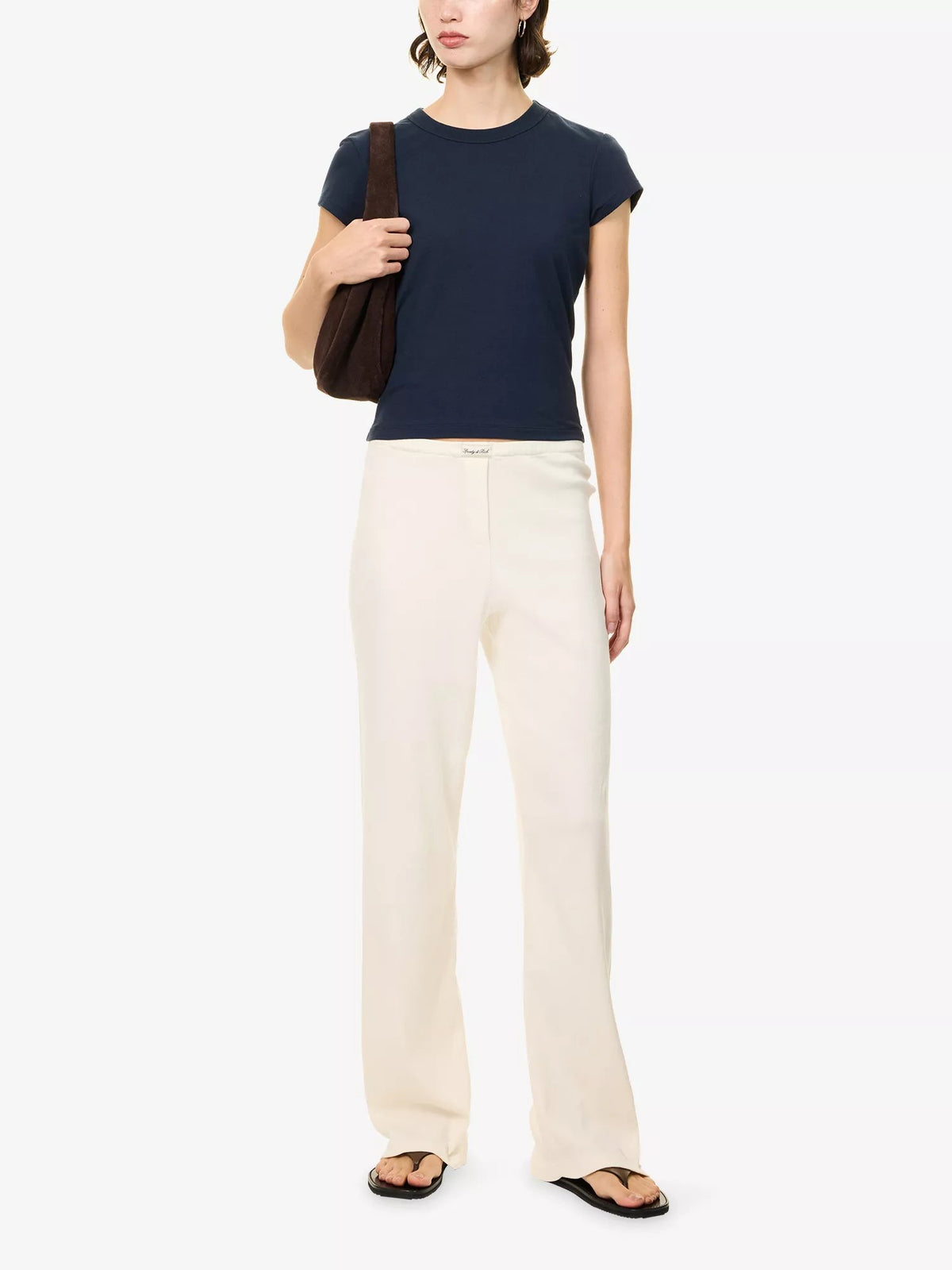 Signature Logo Ribbed House Pants