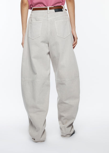 Balloon Fit Denim Pants