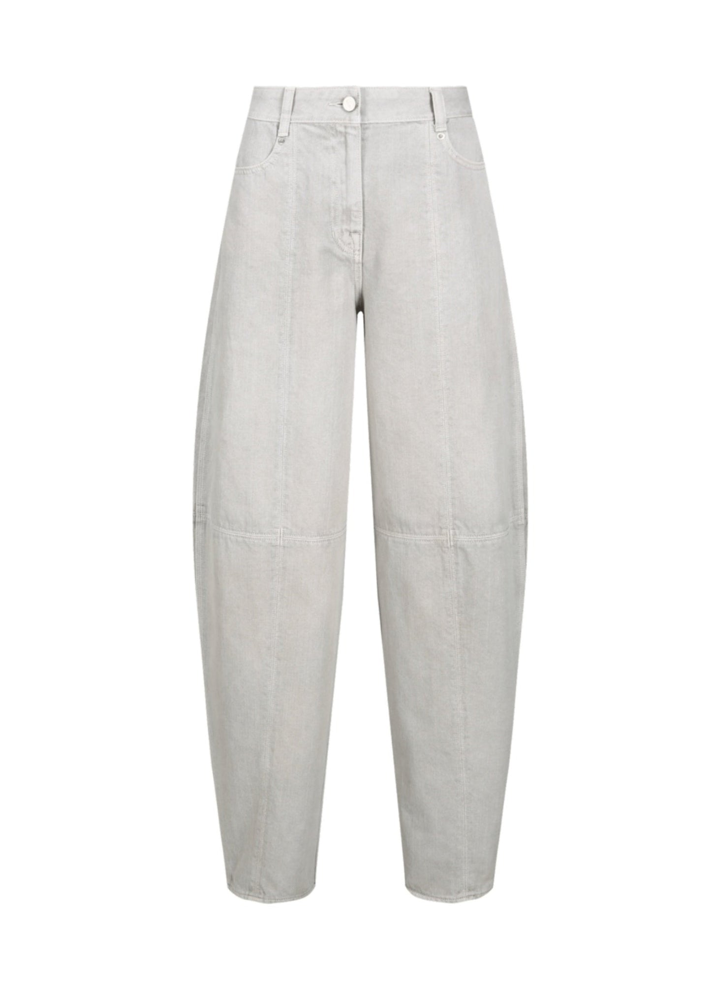 Balloon Fit Denim Pants