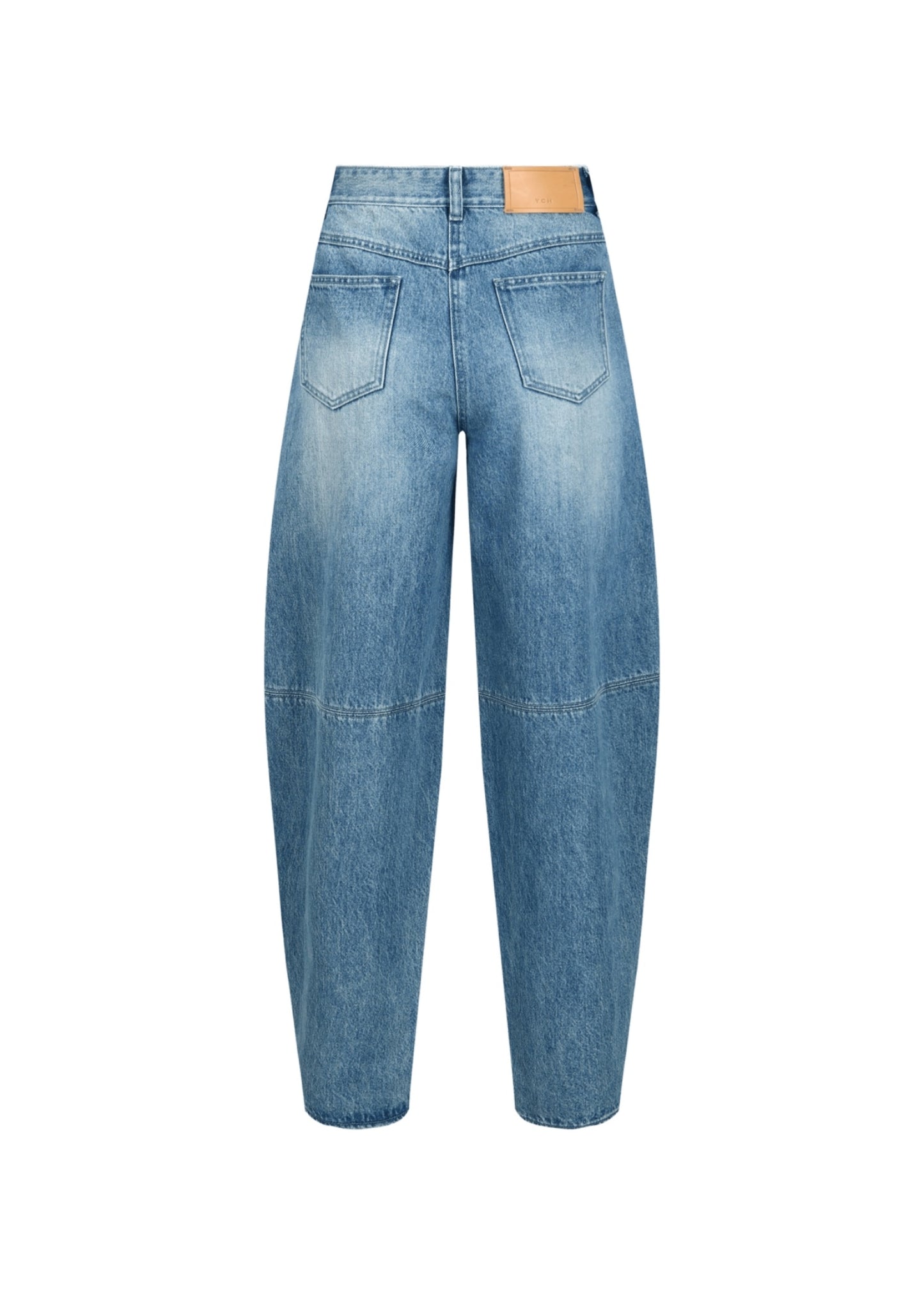 Balloon Fit Denim Pants