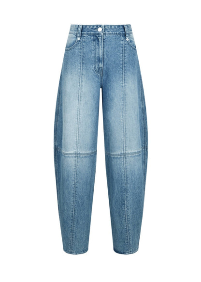 Balloon Fit Denim Pants