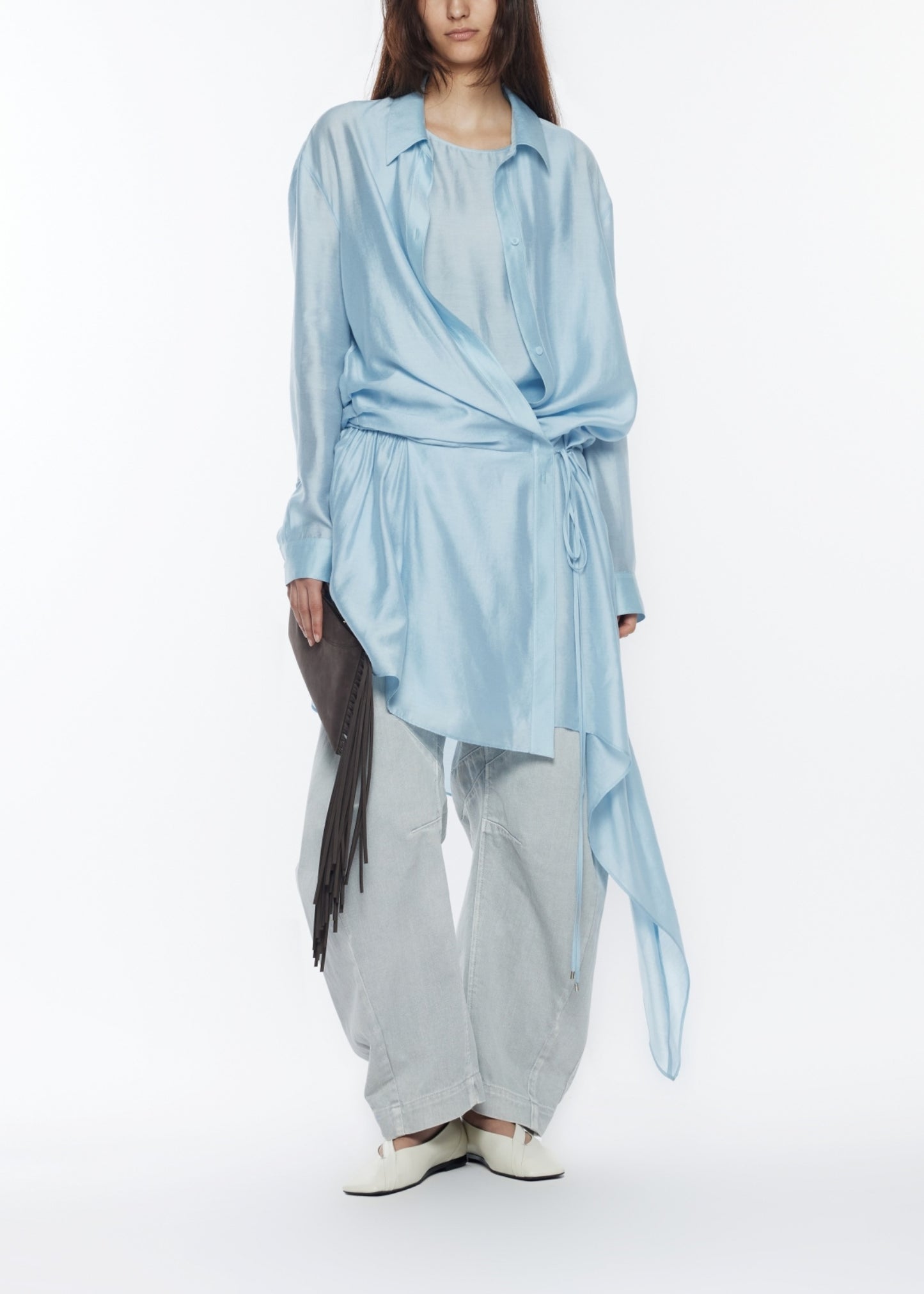 Asymmetrical Shirt Dress