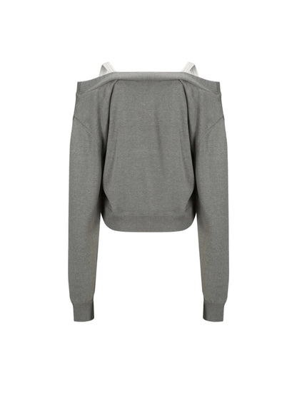 Off Shoulder Cardigan