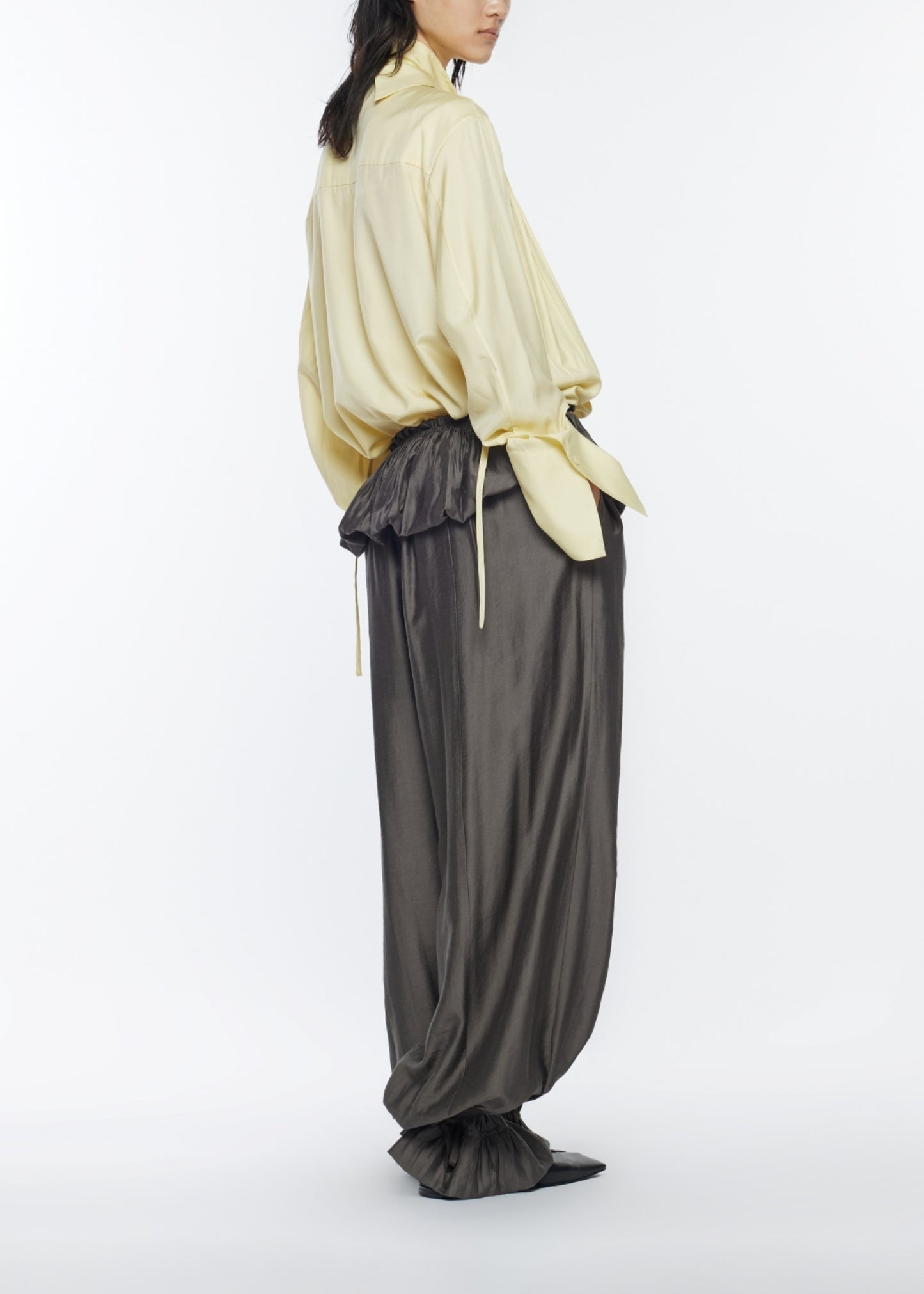 Pleat Balloon Pants