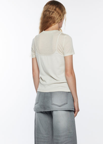 Slip Layered T-shirt