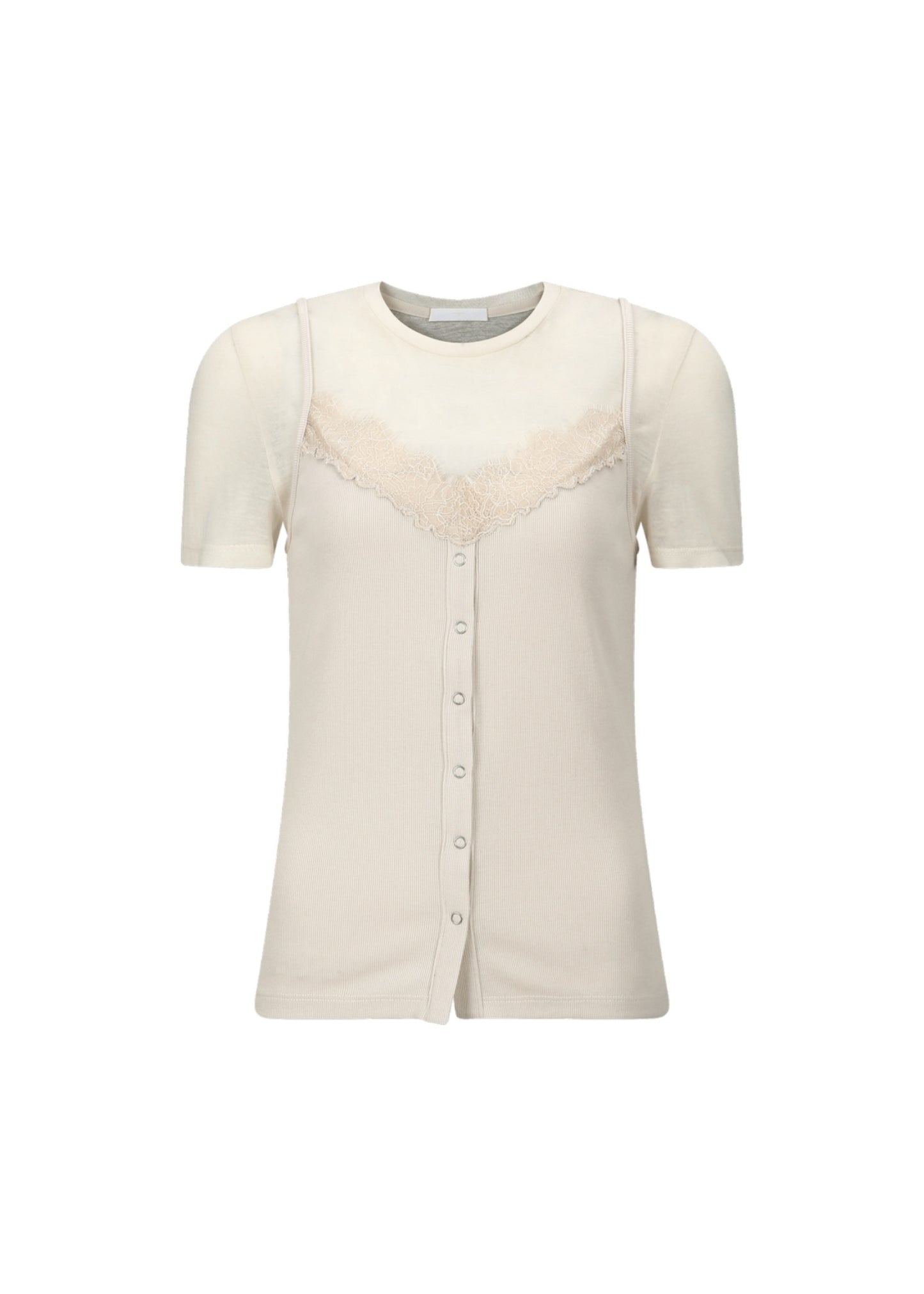 Slip Layered T-shirt