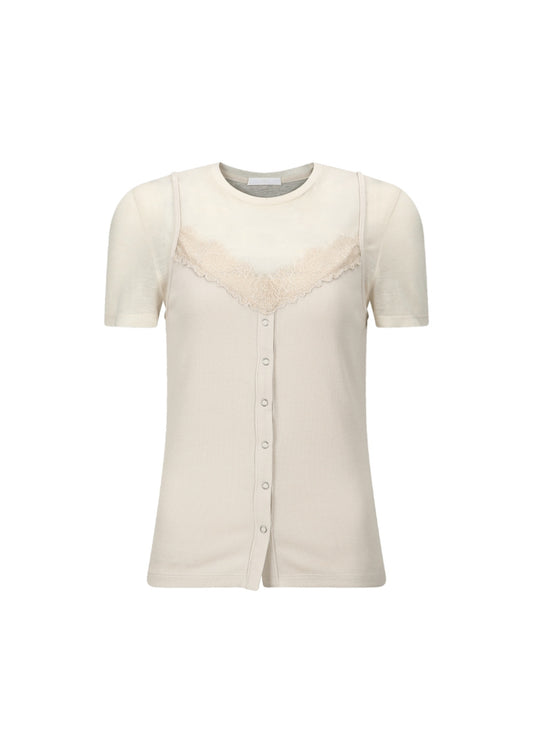 Slip Layered T-shirt
