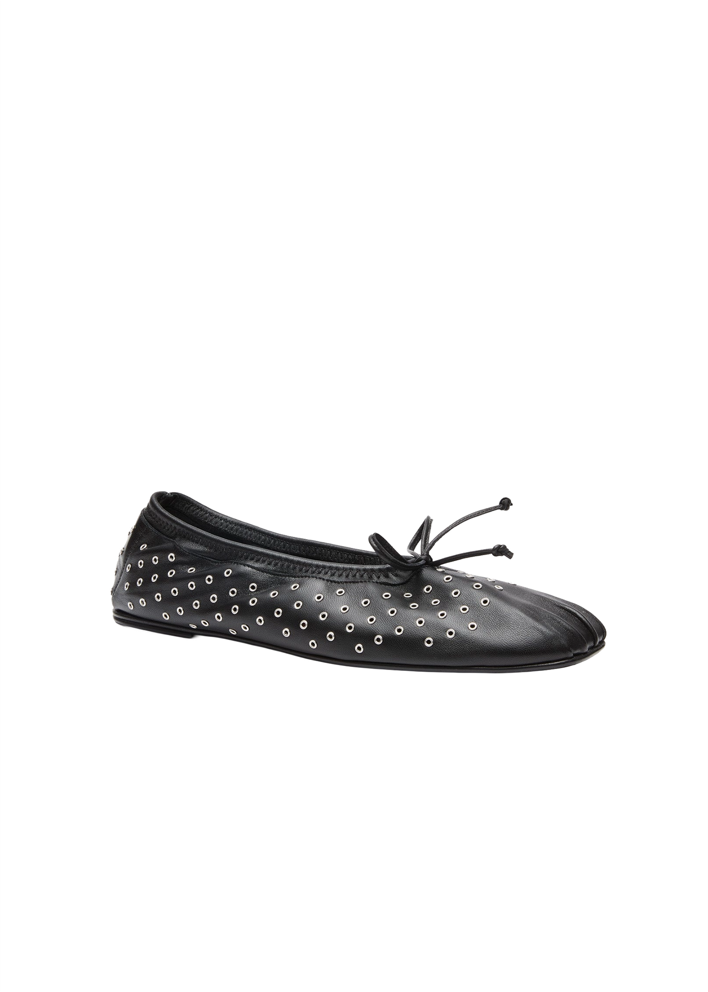 Gathered Ballet Flats