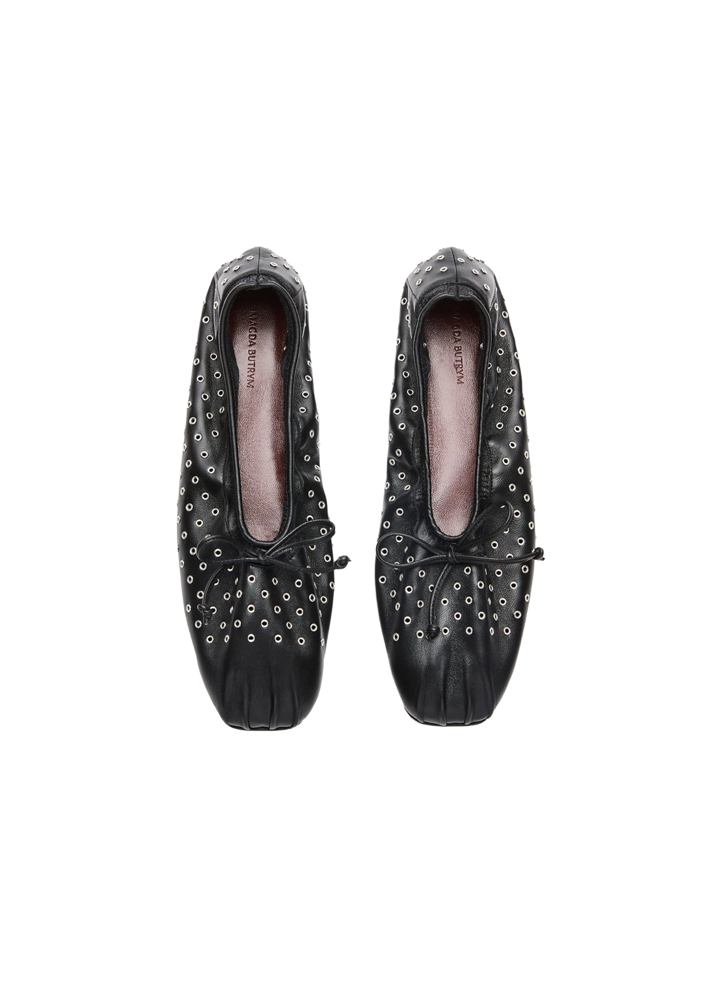 Gathered Ballet Flats